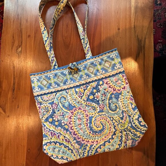 Vera Bradley Paisley Tote - Picture 1 of 12